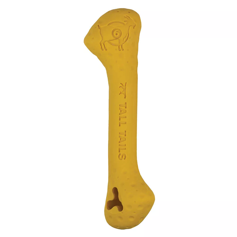 Tall Tails, GOAT Rubber Bone - 6" - Toss Dog Toy