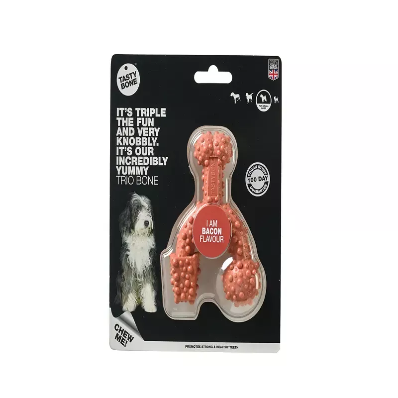 Tasty Bone Trio Bacon
