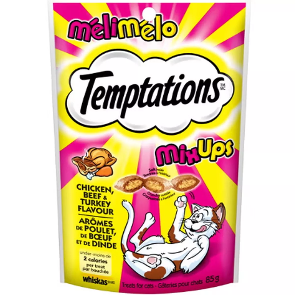 Temptations MixUps Chicken, Beef and Turkey Cat Treats