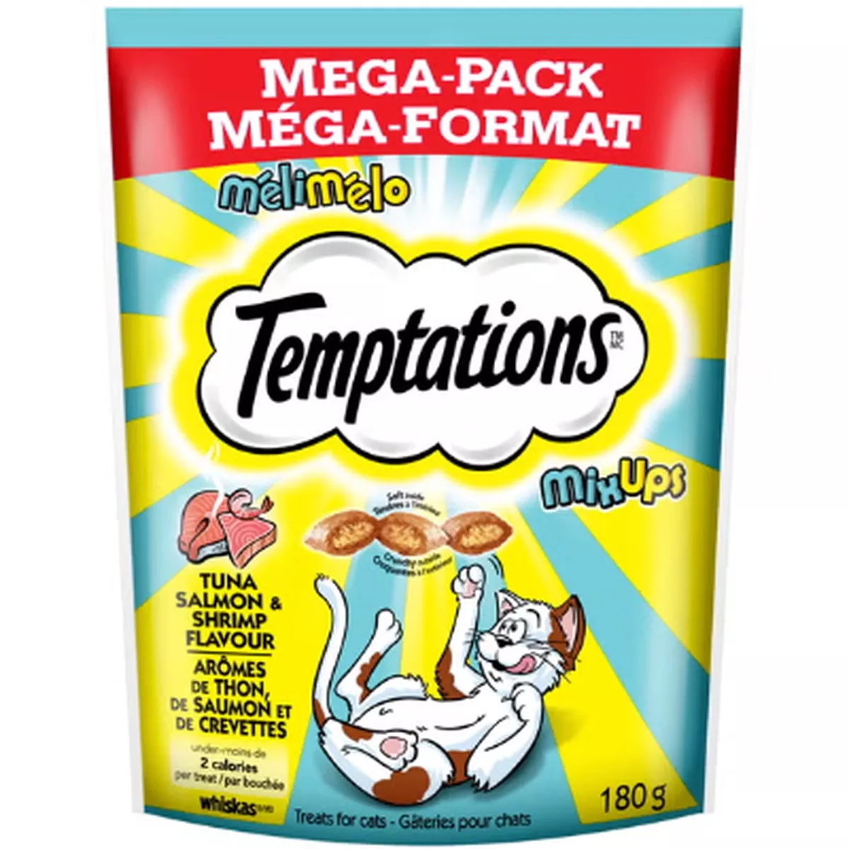 Temptations MixUps Tuna, Shrimp, and Salmon Cat Treats
