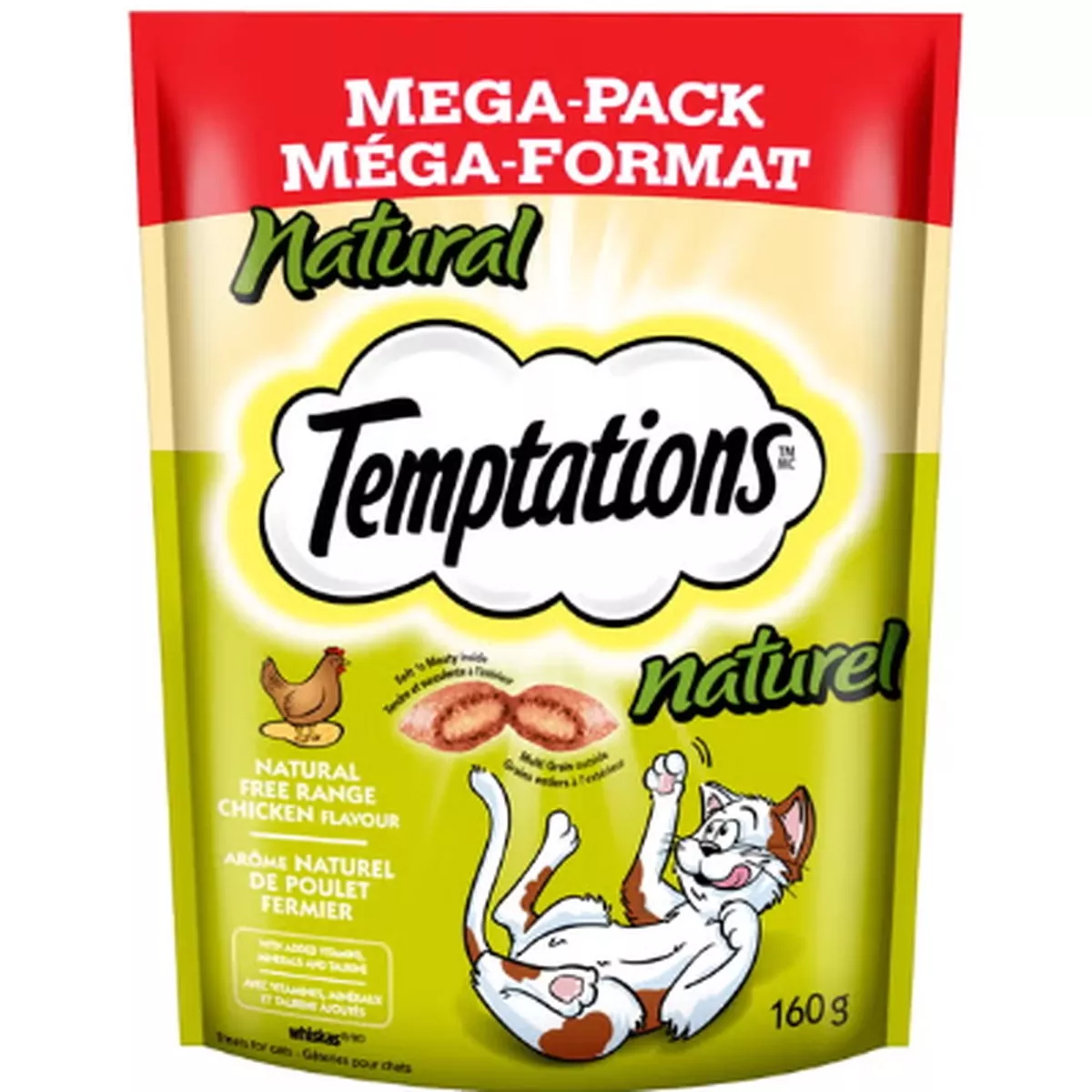 Temptations Natural Chicken Cat Treats