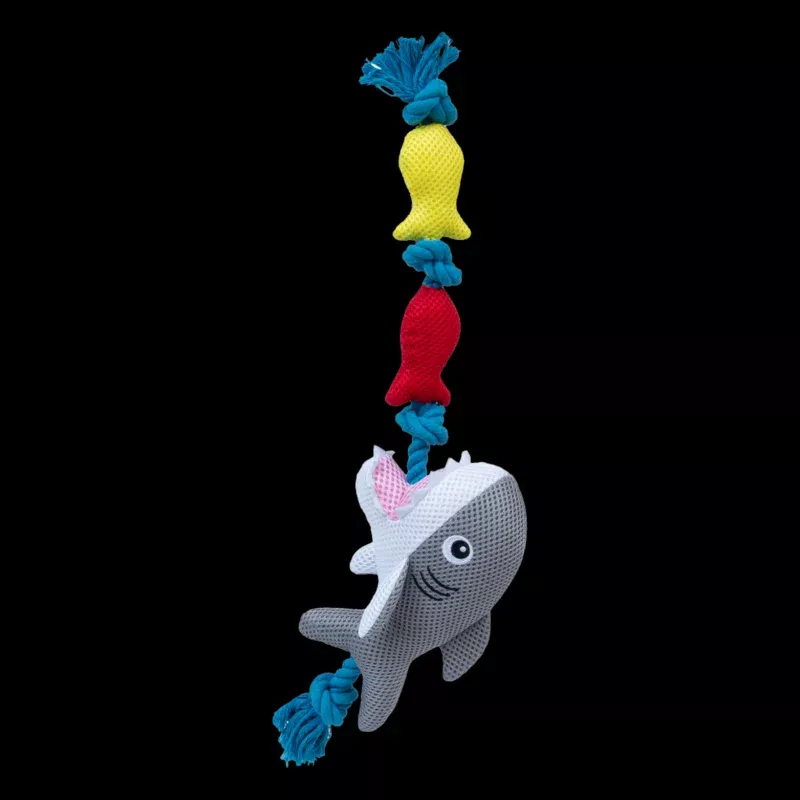 Territory Dog Rope Tug Toy Shark - 20 inches