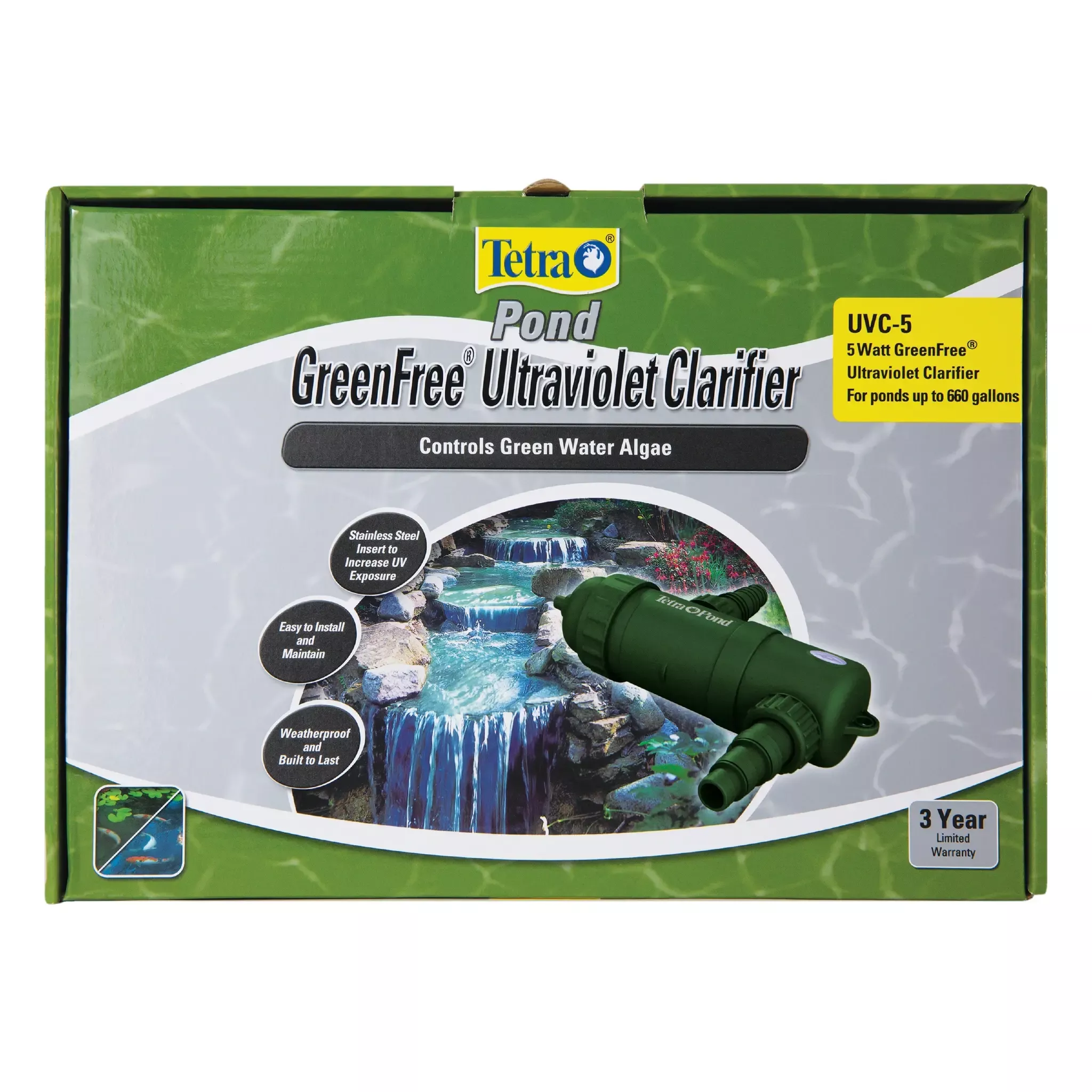 Tetra Pond GreenFree Ultraviolet Clarifier