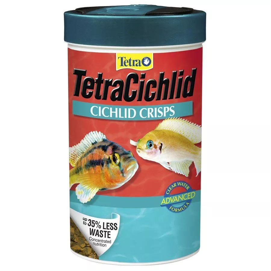 Tetra TetraCichlid Cichlid Crisps 8.82 Oz