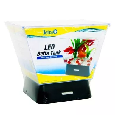Tetra Trapezoid Betta Tank – 1 gal