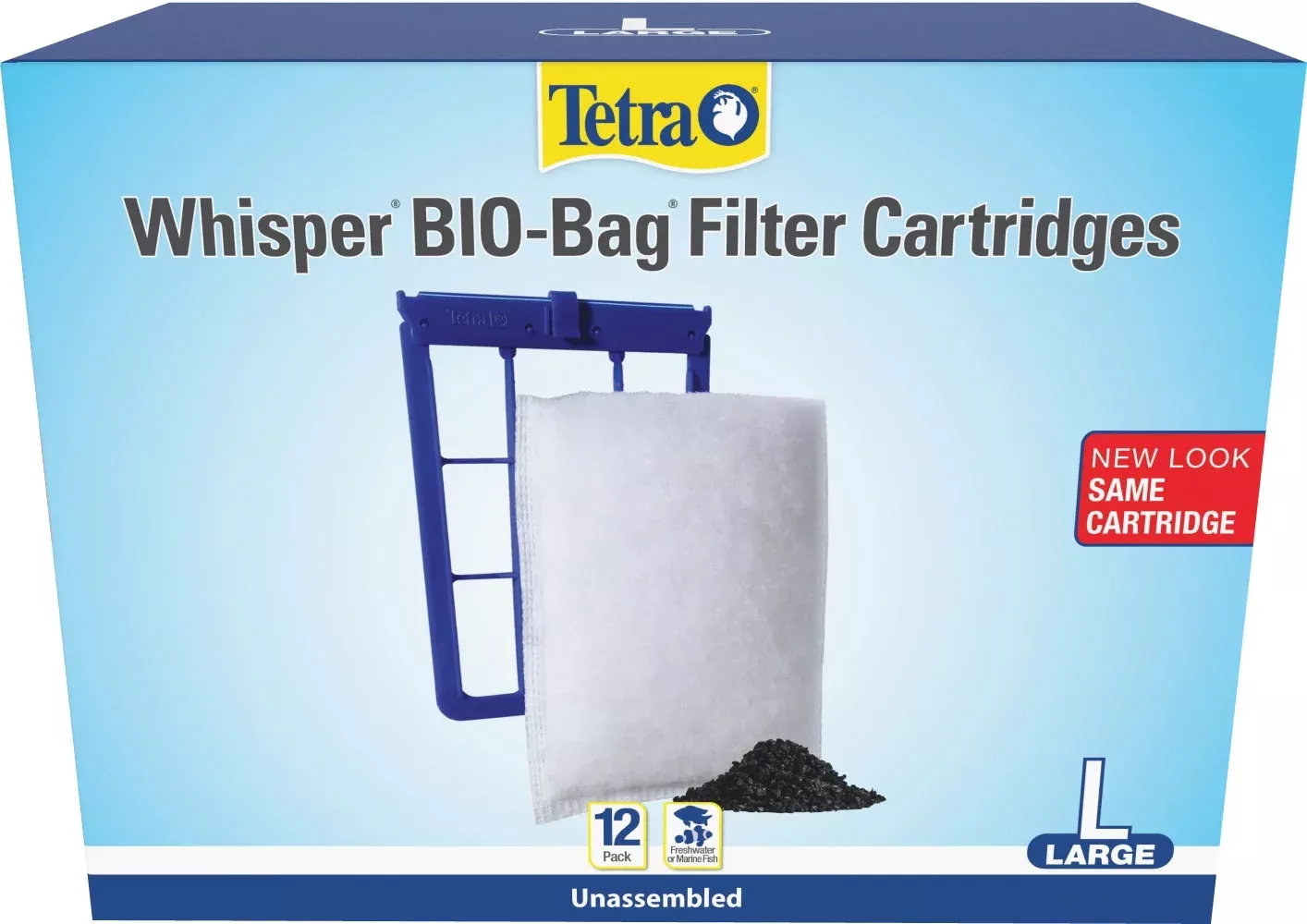 Tetra Whisper Unassembled Bio Bag Cartridge