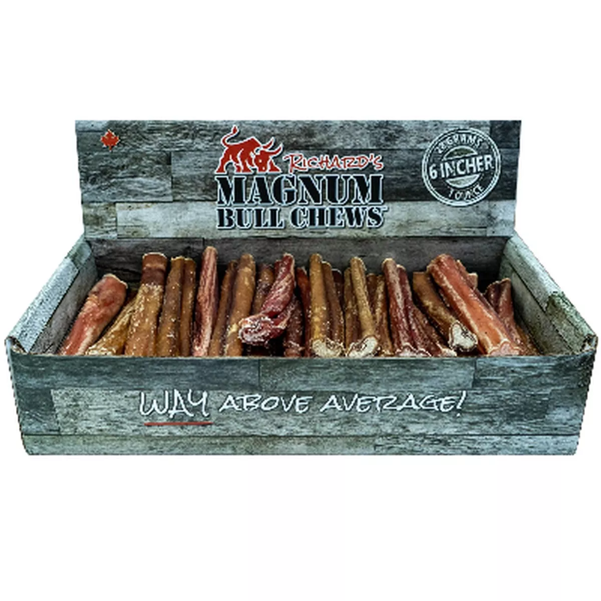 This & That Richards Magnum Bull Chews for Dogs