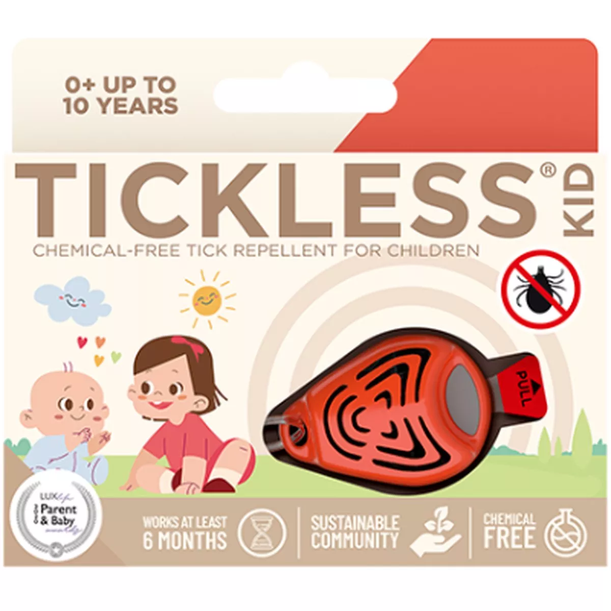 Tickless Kid Ultrasonic Rechargeable Tick Repeller