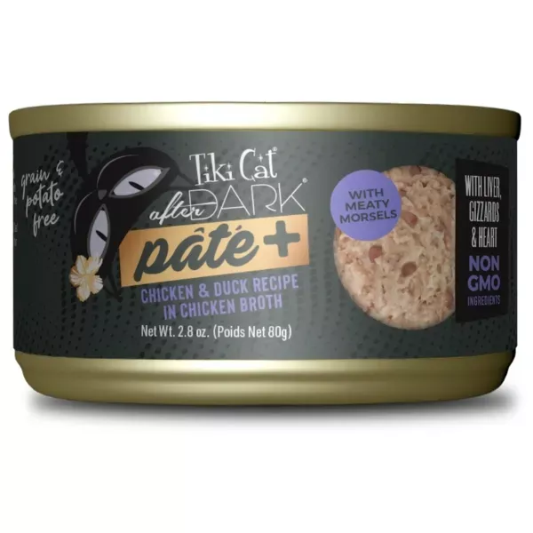 Tiki Cat After Dark Pate+ Cat Food - Chicken & Duck