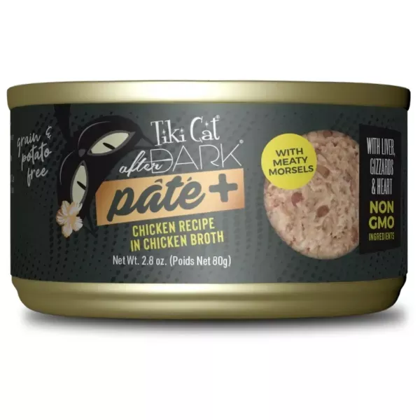Tiki Cat After Dark Pate+ Cat Food - Chicken