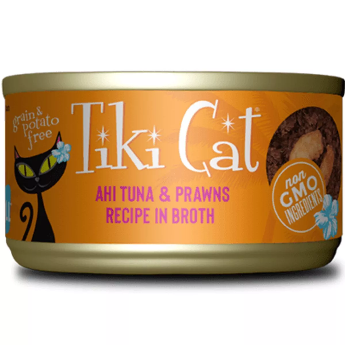 Tiki Cat Ahi Tuna and Prawns Grain Free Canned Canned Cat Food