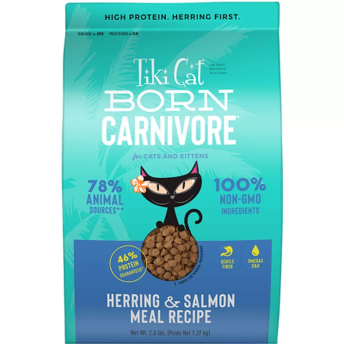 Tiki Cat Born Carnivore Herring and Salmon Cat Food