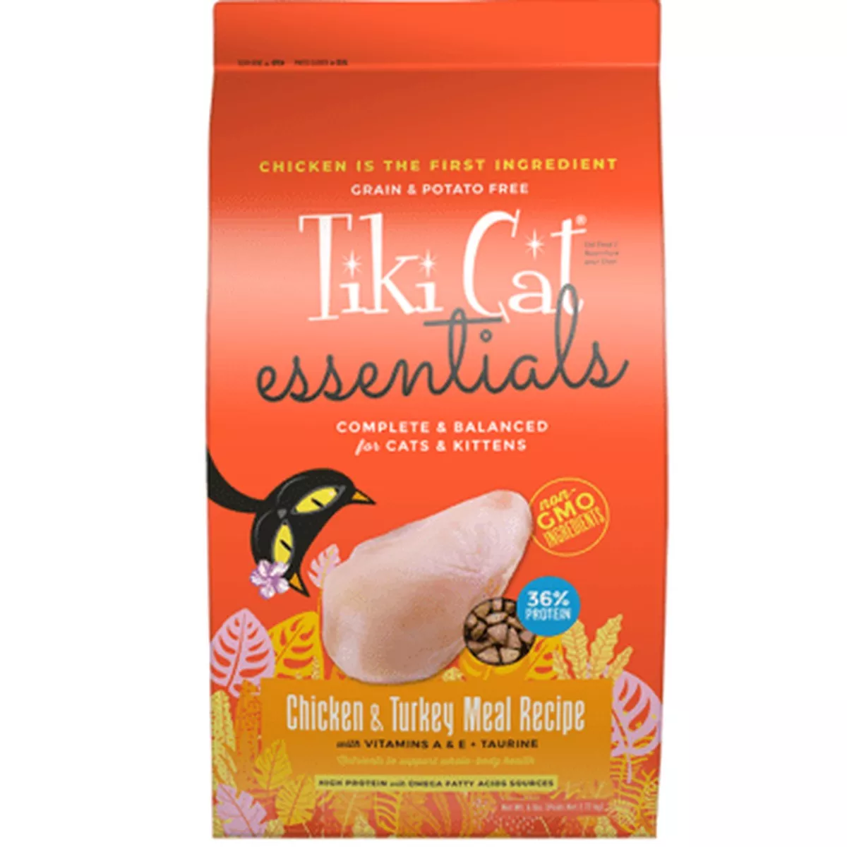 Tiki Cat Essentials Chicken and Turkey Meal Grain Free Cat Food