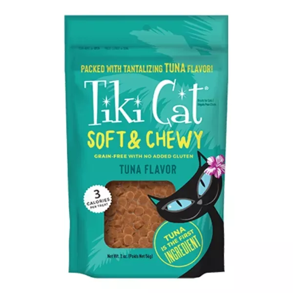 Tiki Cat Soft & Chewy Treats for Cats - Tuna Flavour