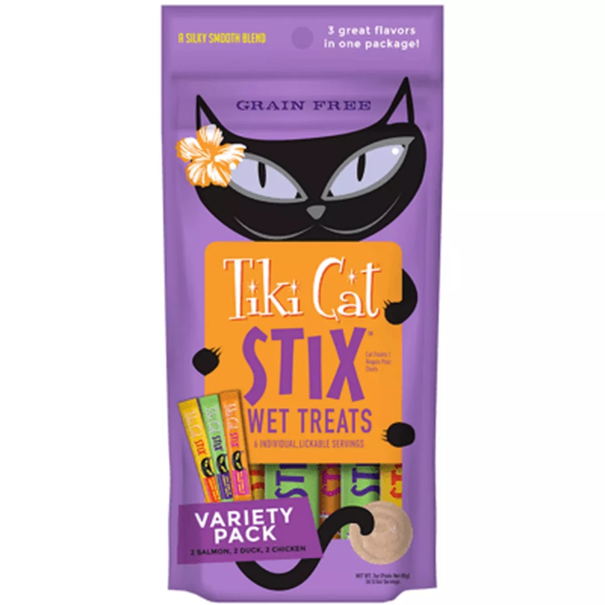 Tiki Cat Stix Variety Pack Grain Free Wet Cat Treat