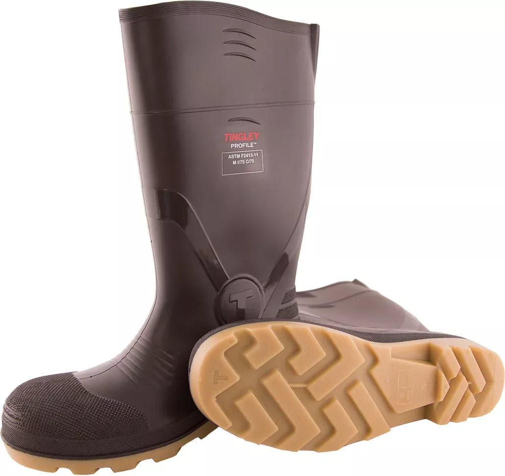Tingley Profile Plain Toe Knee Boot