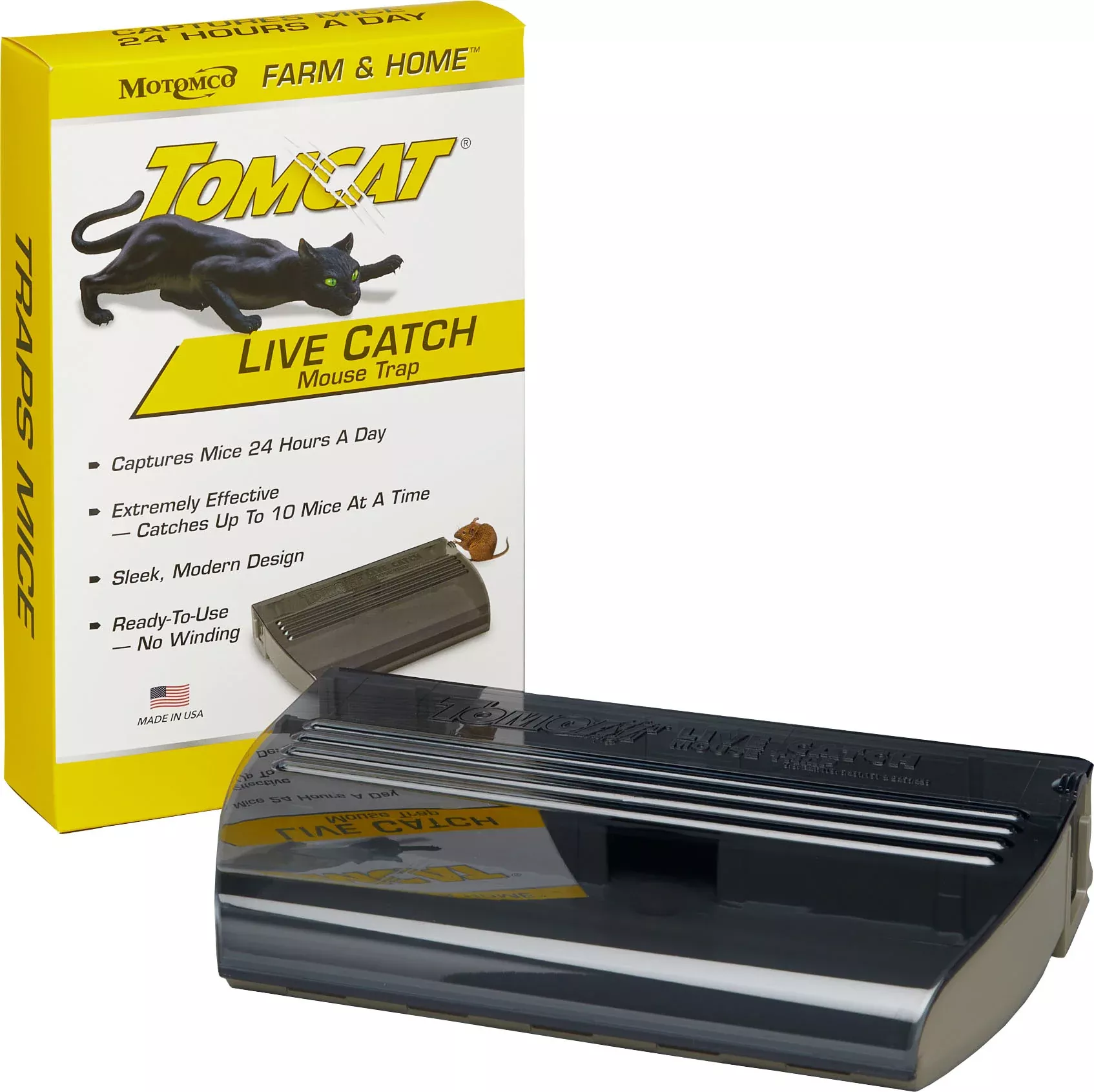 Tomcat Live Catch Mouse Trap