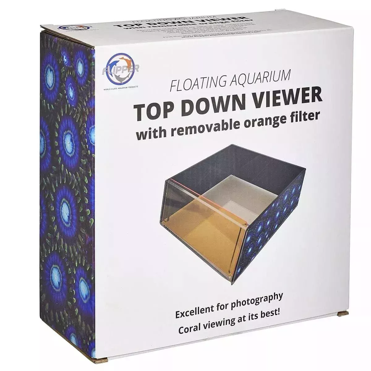 Top Down Viewer With Removable Orange Filter – Flipper