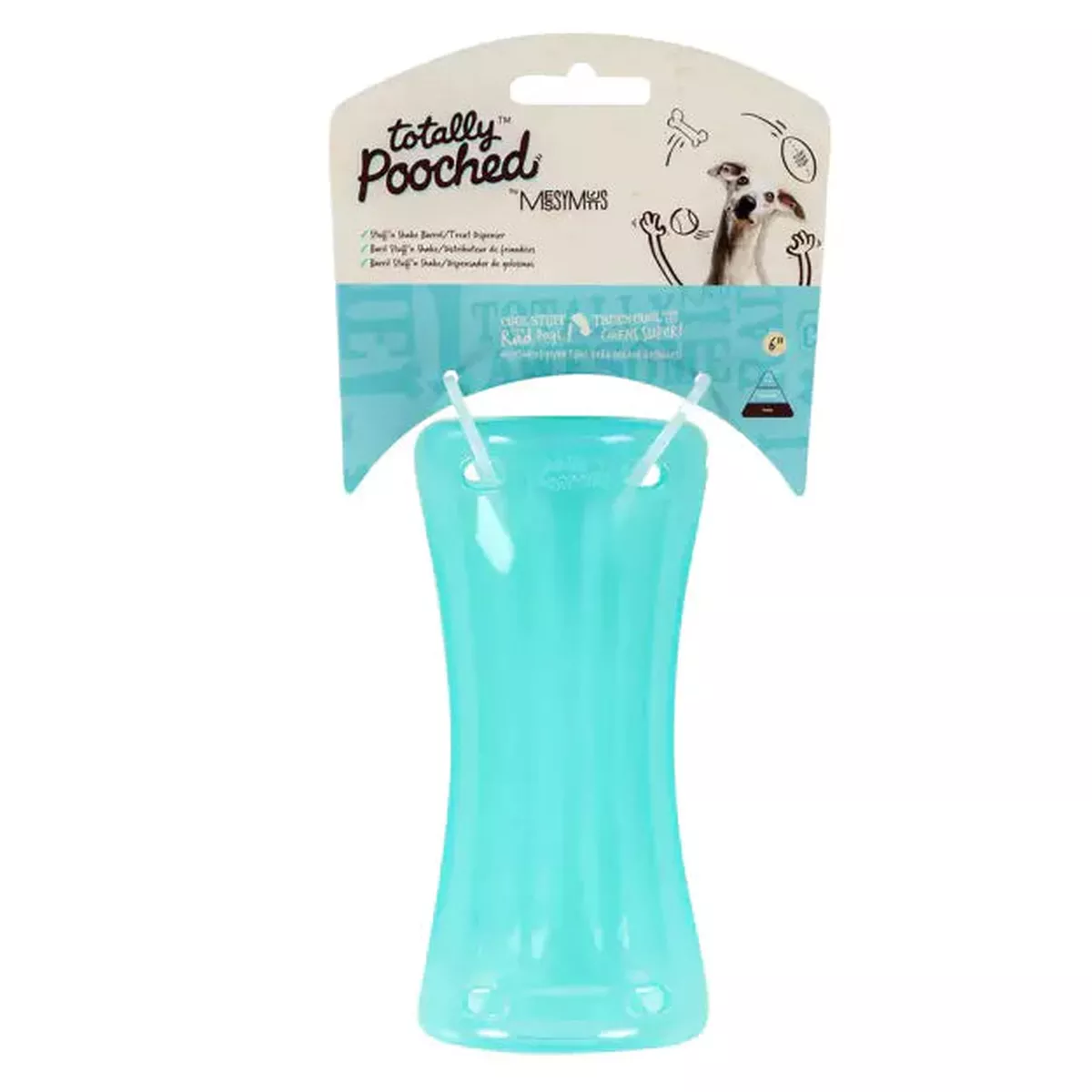 Totally Pooched Stuff’n Shake Barrel 6″