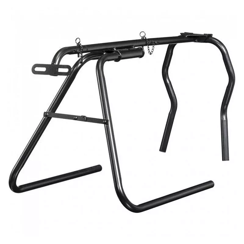 Tough 1 Jr Collapsible Roping Steer Dummy Black