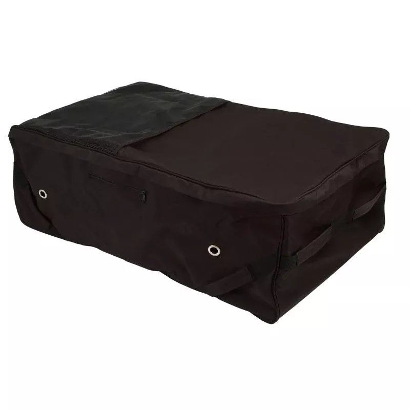 Tough1 Deluxe Rolling Hay Bale Carrier
