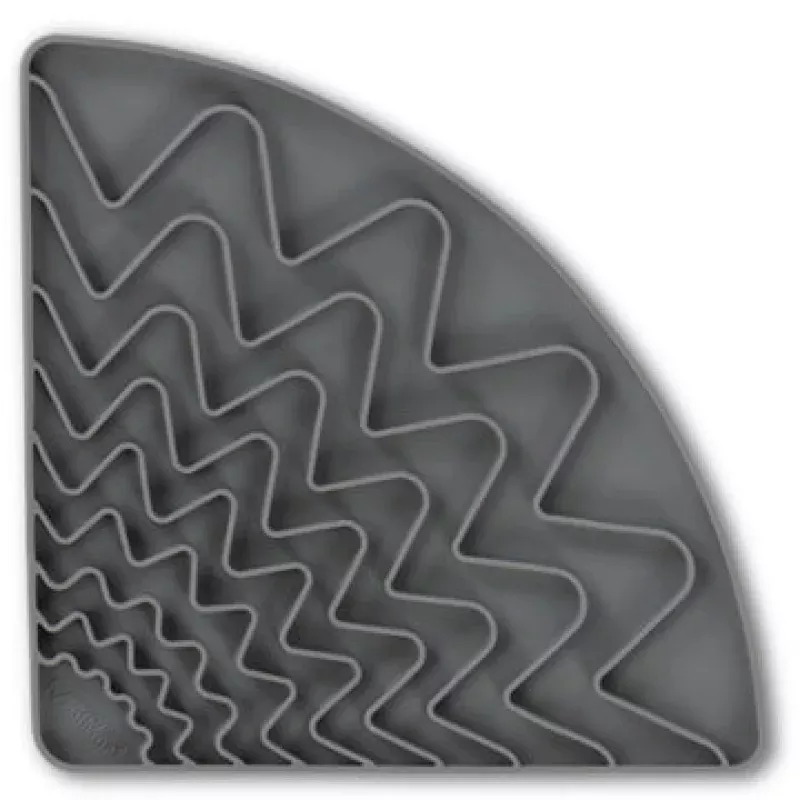 Triangle Lick Mat w/Suction Cup
