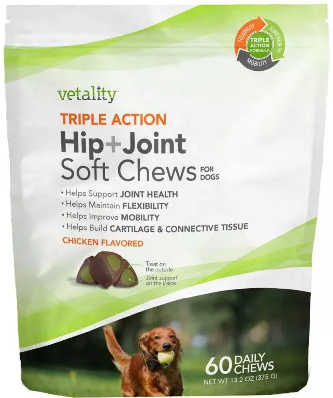 Triple Action Hip Plus Joint Soft Chews 60 PC