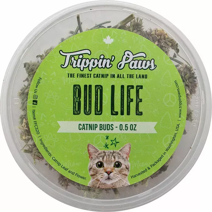 Trippin' Paws Bud Life Catnip Tub
