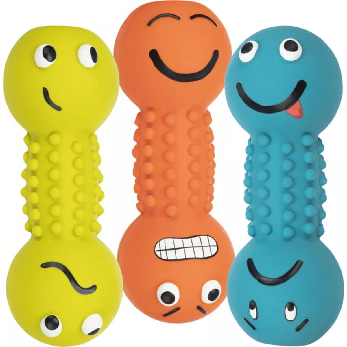 Trixie Latex Smiley Dumbbell | Large Dog Toy