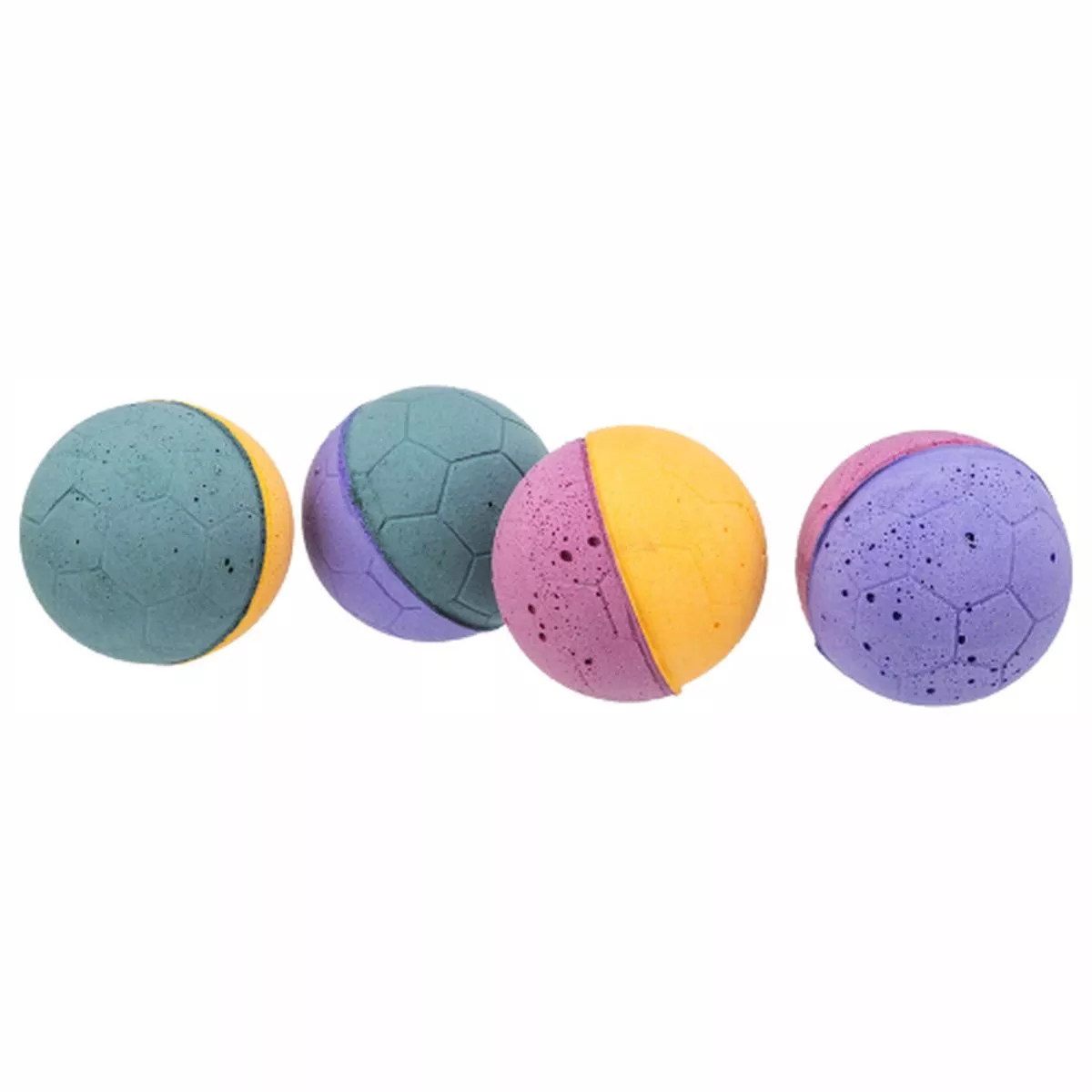 Trixie Soft Rubber Ball Cat Toy, 1.8"