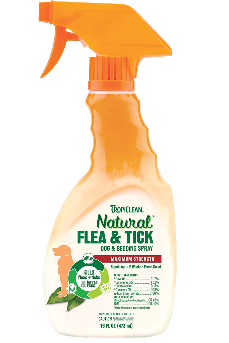 Tropiclean Flea And Tick Spray 16Oz