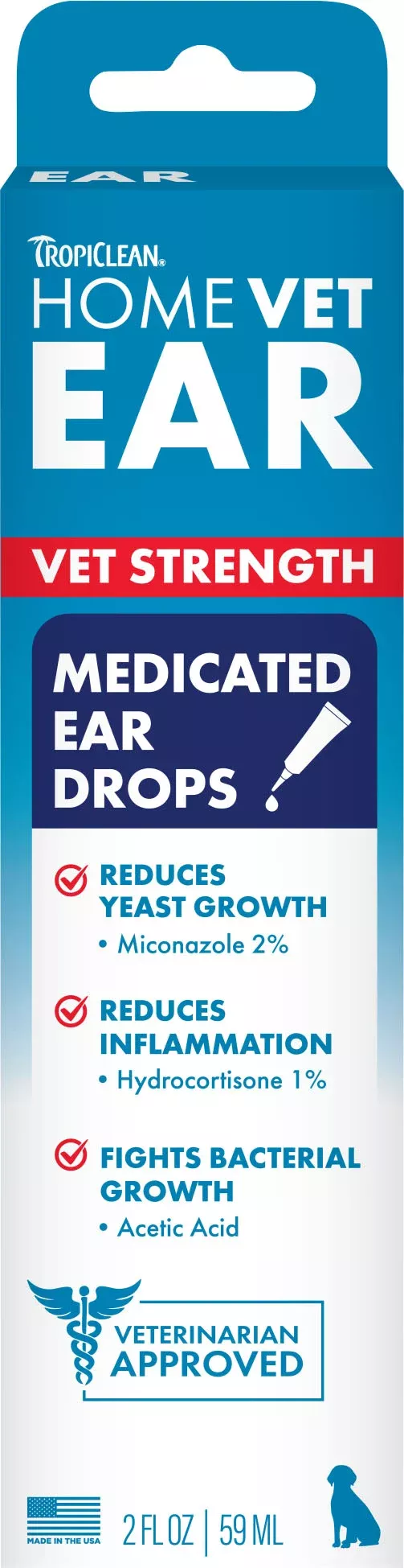 Tropiclean Homevet Medicated Ear Drops