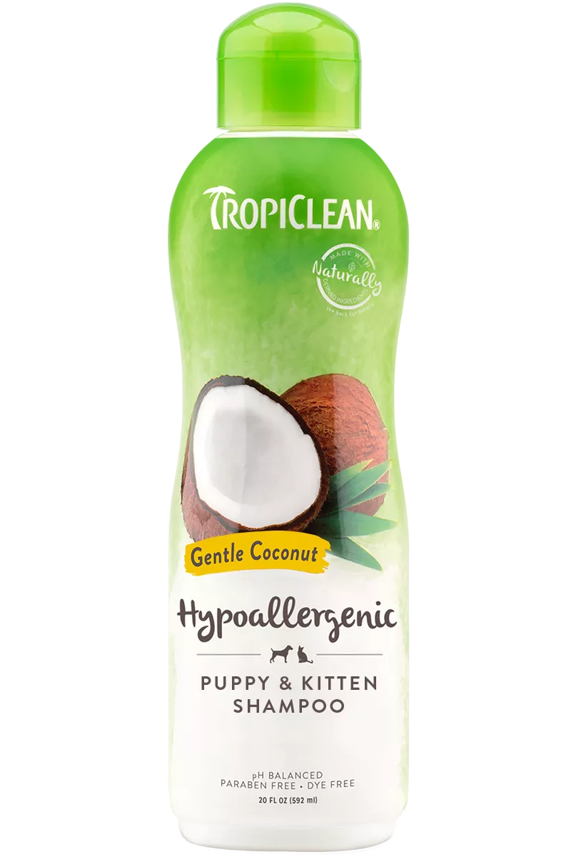 Tropiclean Hypo-Allergenic Pet Shampoo 20 oz