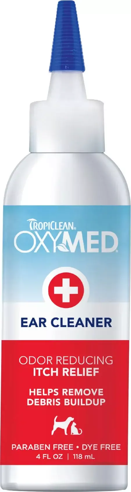 Tropiclean OxyMed Dual Action Ear Cleaner 4Oz