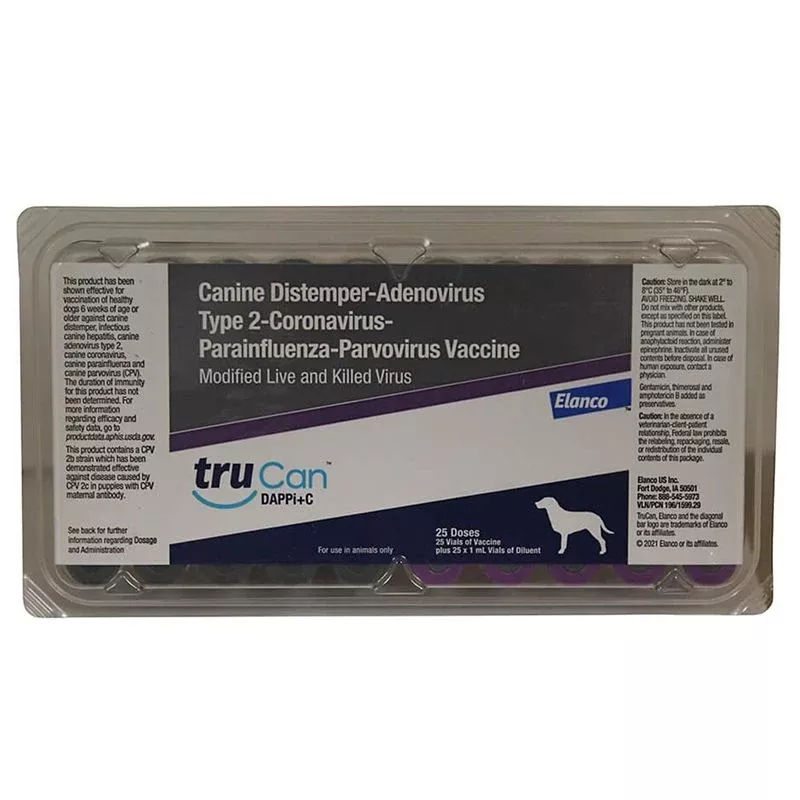 TruCan 5-CVK 25x1ml Puppy Vaccine