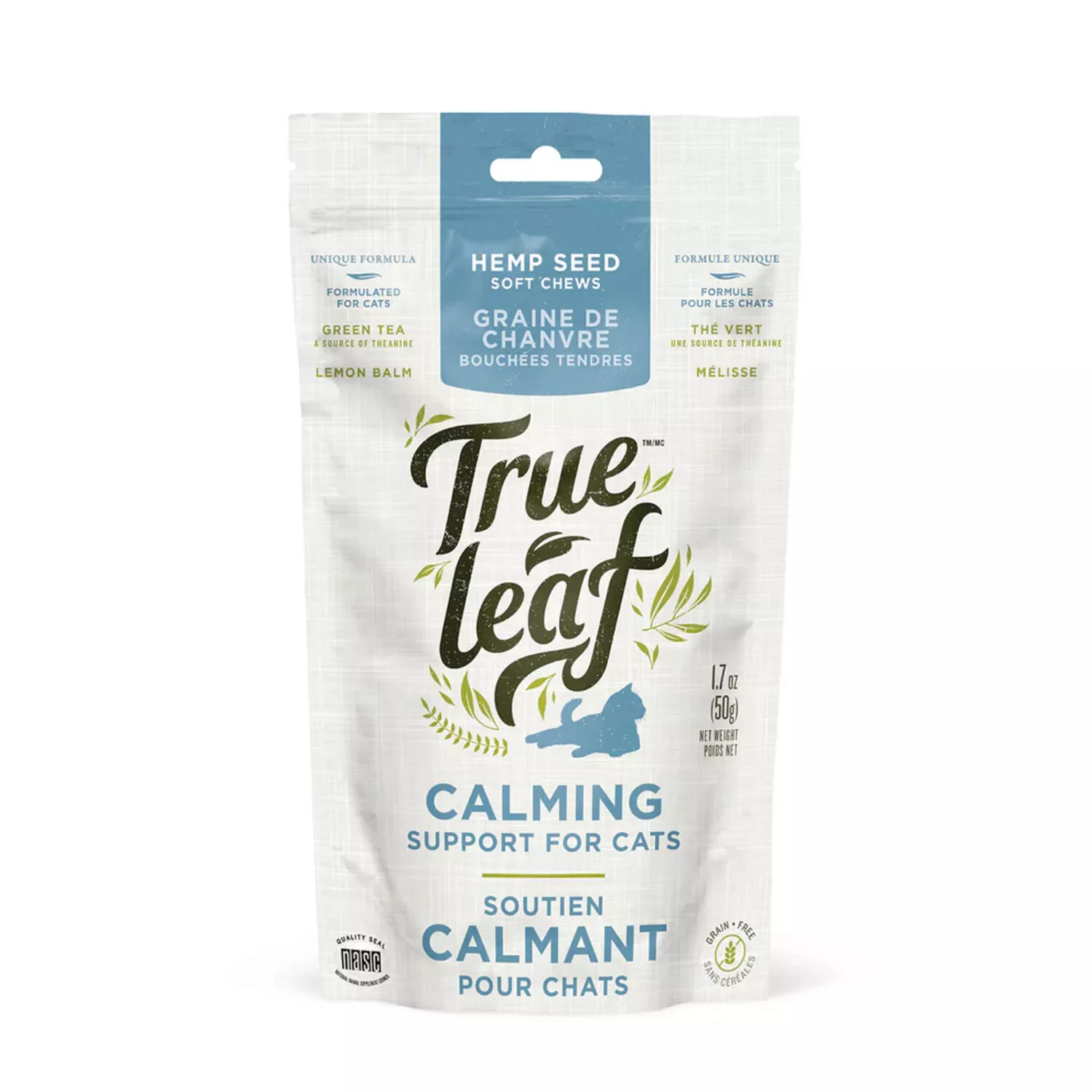 True Leaf, Calming Support Chews for Cats