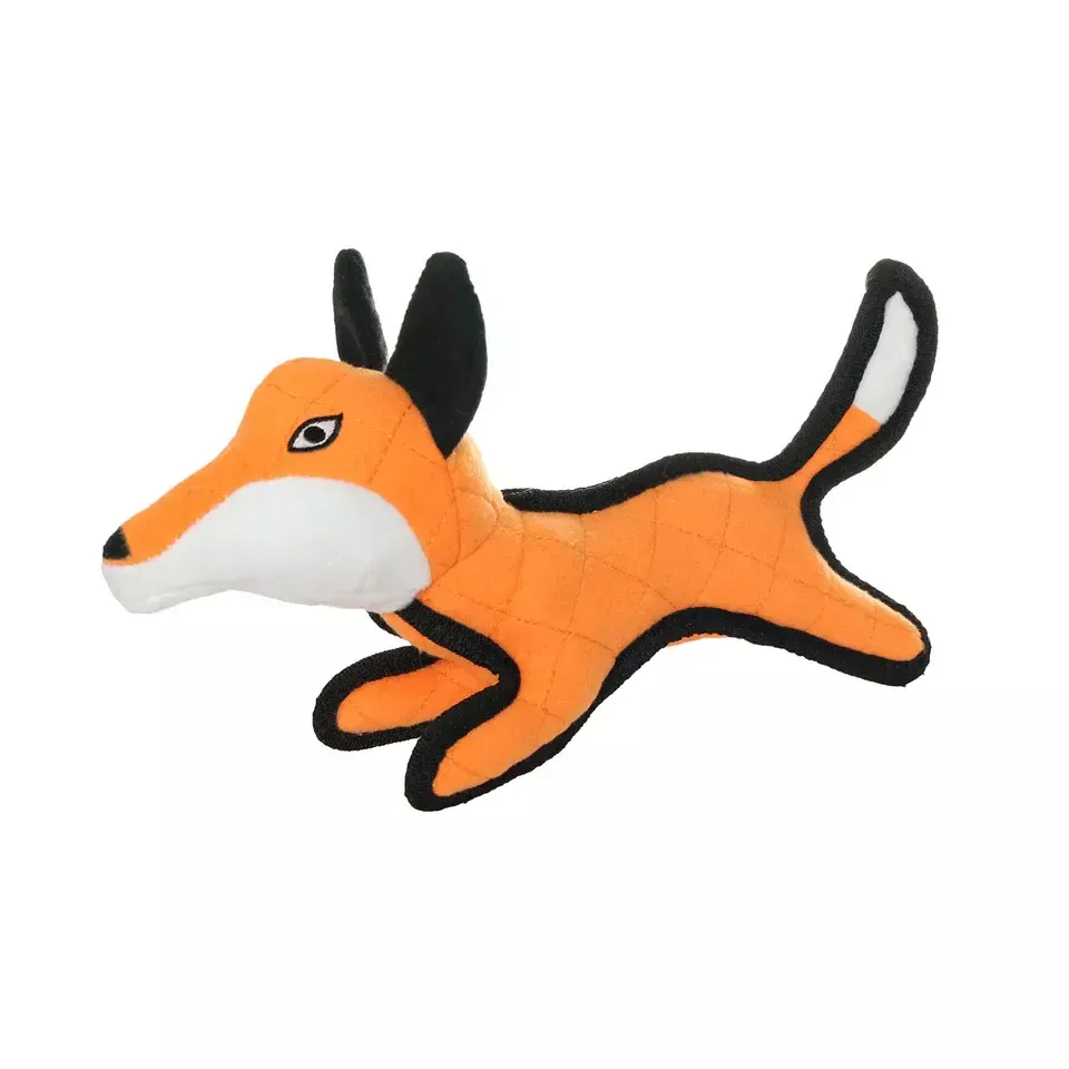Tuffy Durable Fernie the Fox Jr Dog Toy