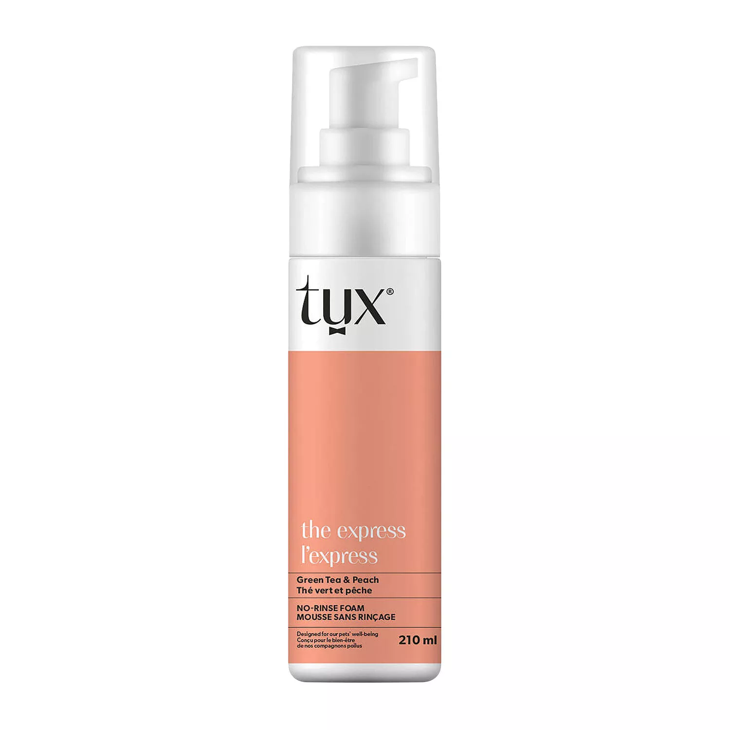 Tux, The Express No-Rinse Foam Shampoo - 210 ml