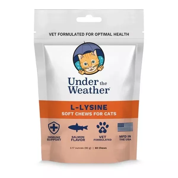 Under the Weather L-Lysine Soft Chews for Cats