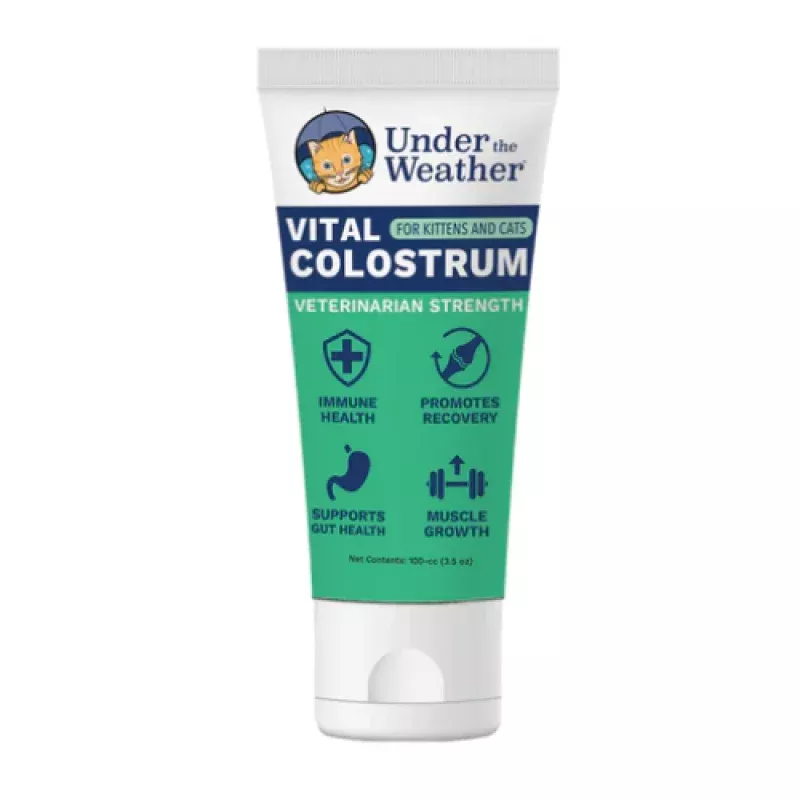 Under The Weather Vital Colostrum Squeezable Gel for Cats 3.5oz