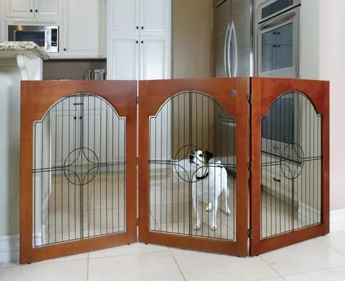 Universal Free Standing Wire Pet Gate