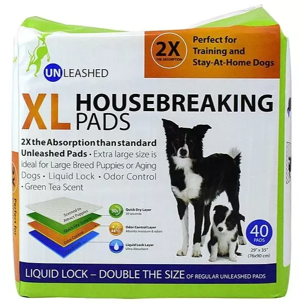 Unleashed Housebreaking Pads - X-Large