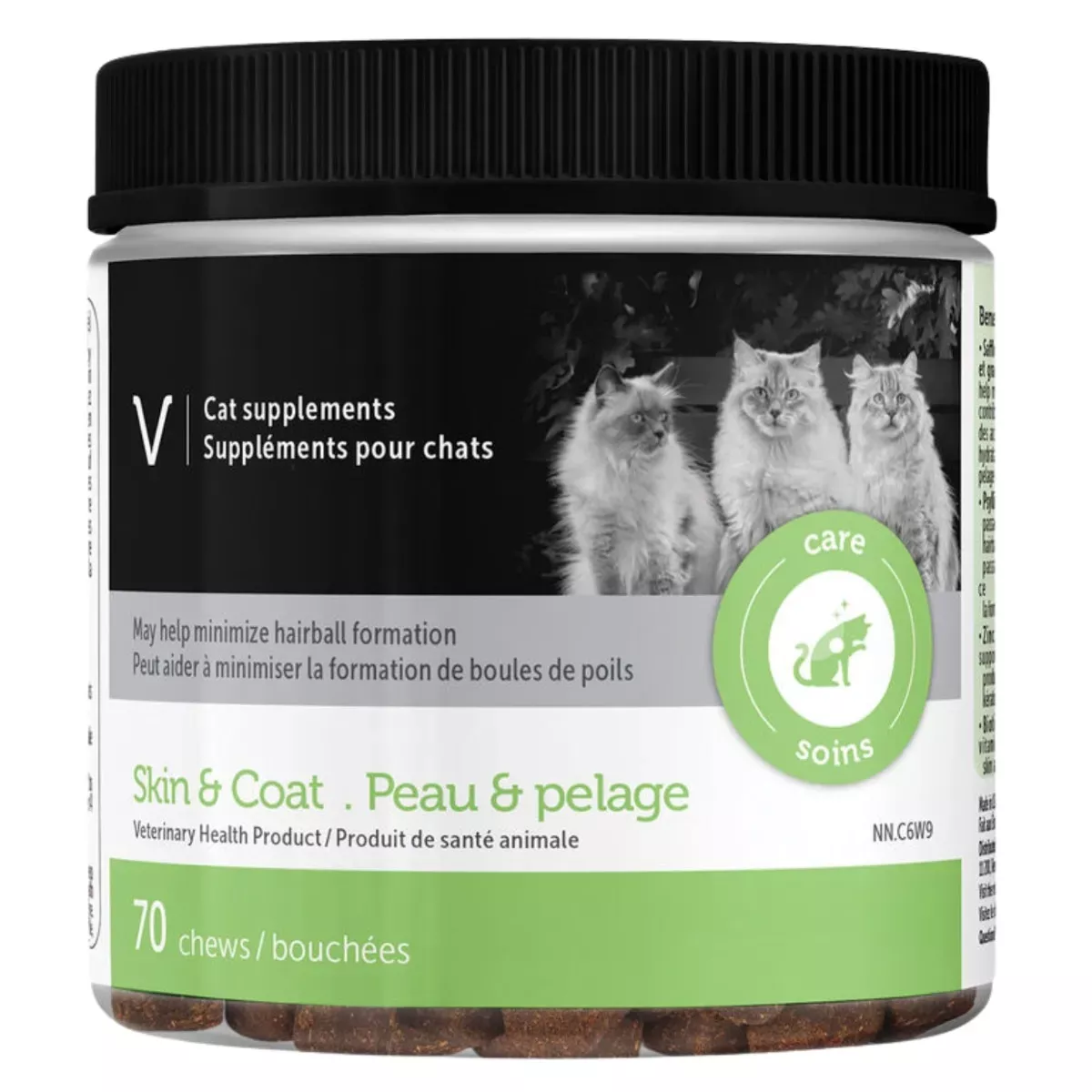 V Supplement Chews for Cats - Skin & Coat