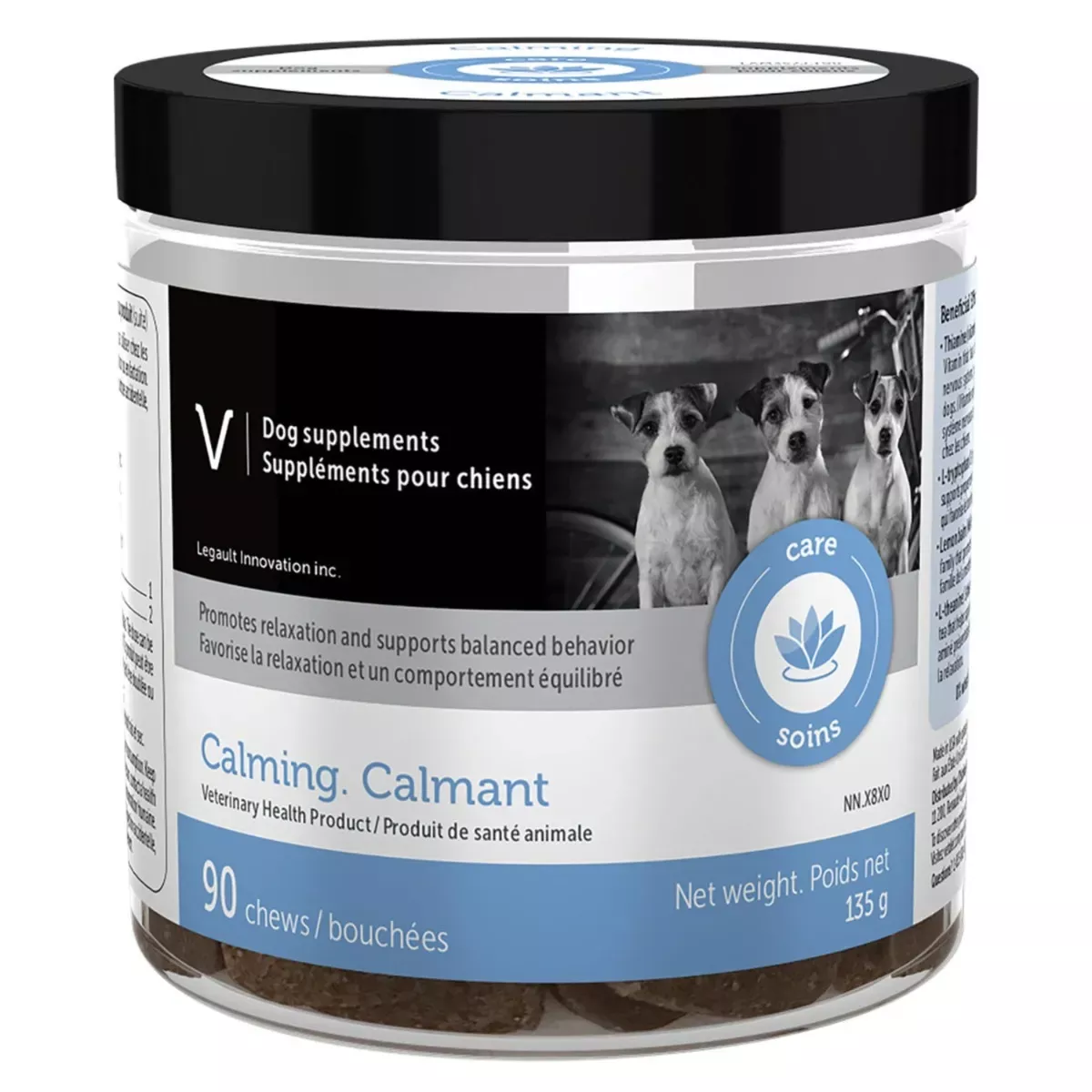 V Supplement Chews for Dogs - Calming