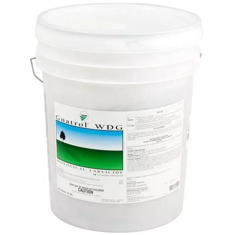 Valent BioSciences Gnatrol Biological Larvicide – 16 lbs Pail