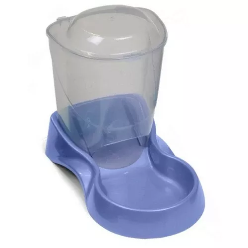 Van Ness Plastics, Van Ness Plastics Auto Pet Feeder, Blue/Clear, 1 Each/XXS, 1.5 lb
