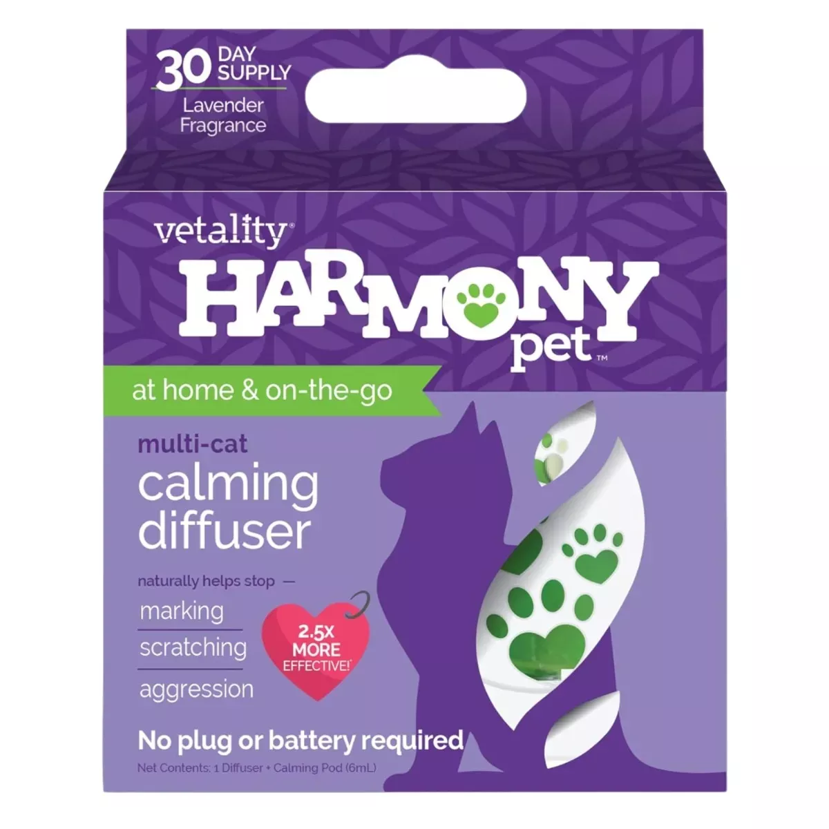 Vetality Harmony Pet Calming Diffuser for Cats