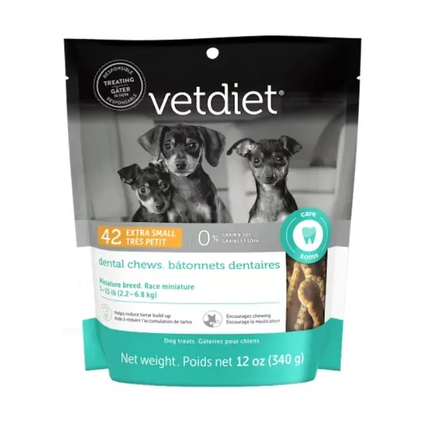 Vetdiet Dental Chews for Dogs - Extra Small