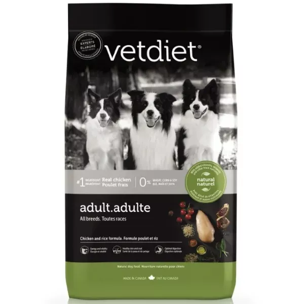 Vetdiet Dry Food for Adult Dogs - Chicken & Rice Formula