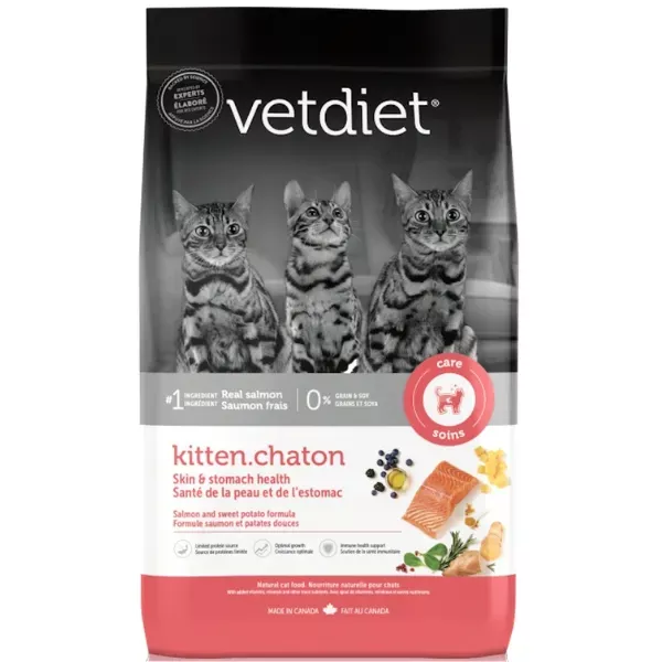 Vetdiet Dry Food for Kitten - Skin & Stomach Health